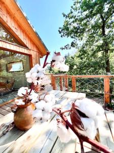 Balkón nebo terasa v ubytování Casa el nido