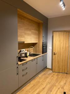 Kuchyň nebo kuchyňský kout v ubytování Urban Elegance by Eagles' Bridge