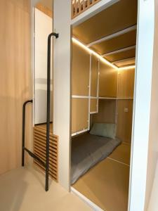 Letto o letti in una camera di Suzhou MeetU Intl Youth Hostel