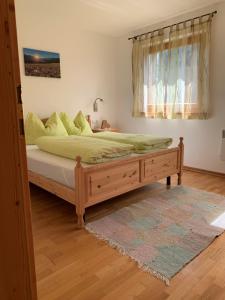 Postel nebo postele na pokoji v ubytování Chalet Leitn-Anger