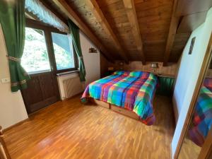 Postel nebo postele na pokoji v ubytování CHALET STRAVEDO