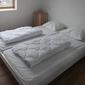 Postel nebo postele na pokoji v ubytování Kustverhuur, Park Schoneveld, Zeester 83
