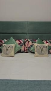 Letto o letti in una camera di Aries Suite Pompei