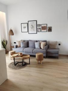 Posezení v ubytování Iris pool House