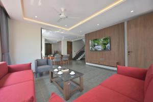 Posezení v ubytování Jalsa Villas Phase 2