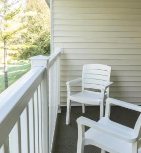 Ein Balkon oder eine Terrasse in der Unterkunft Pheasant Park Resort