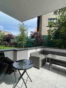 O zonă de relaxare la SDC Apartment