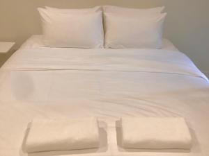 Letto o letti in una camera di IKKYU2 Angthong อิคคิว2