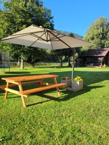 A garden outside Casa Le Iscle