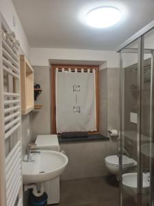 A bathroom at Casa Le Iscle