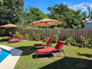 Κήπος έξω από το West Palm Beach Tropical Oasis