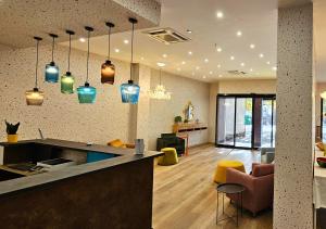 Posezení v ubytování Hotel La Superba