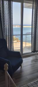 Vue générale sur la mer ou vue sur la mer prise depuis l'hôtel