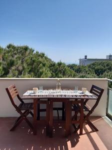 Μπαλκόνι ή βεράντα στο Appartamento con vista mare