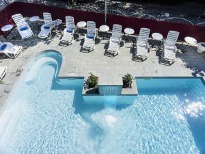 The swimming pool at or close to Hotel Bikini