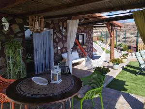 Balkón alebo terasa v ubytovaní Casa Rural Venus