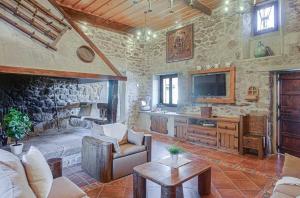Χώρος καθιστικού στο Villamia