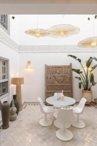 Posezení v ubytování M-17 Riad & Spa