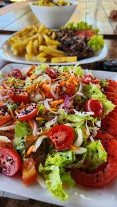 Comida in lodge ou em algum lugar perto