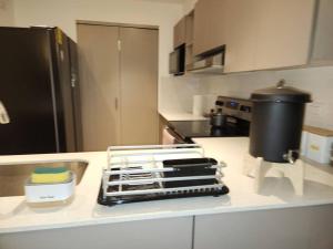 Dapur atau dapur kecil di Bonito Apartamento en zona exclusiva y tranquila
