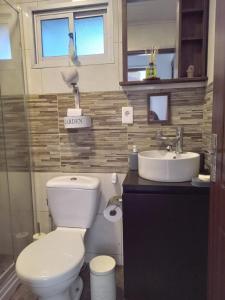 Ванная комната в RELAX HOUSE PUNTA DEL DIABLO