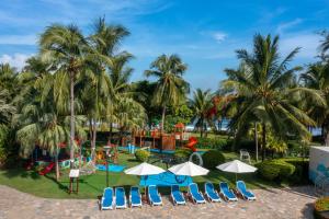 Zahrada ubytování Sunshine Resort Intime Sanya