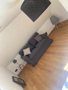 Posezení v ubytování Allgäu Cottage - traumhafter Blick in die Schweizer Berge