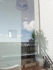 Un balcón o terraza en 亀居Kameshuku 寵物友善