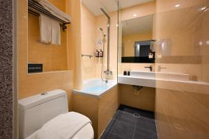 Koupelna v ubytování 綺樂文旅 康定館 Le Room Hotel Kangding