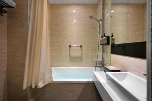 Koupelna v ubytování 綺樂文旅 康定館 Le Room Hotel Kangding