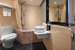 Koupelna v ubytování 綺樂文旅 康定館 Le Room Hotel Kangding