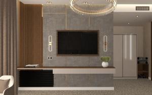 A television and/or entertainment centre at Elite World GO Van Edremit