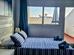 Posteľ alebo postele v izbe v ubytovaní Monte Duquesa - 4 bedroom apt, 3 bathrooms close to Port and Beach, communal pool