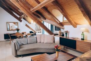 Posezení v ubytování River Residence