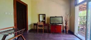 Μια τηλεόραση ή/και κέντρο ψυχαγωγίας στο Hotel Safari Gate