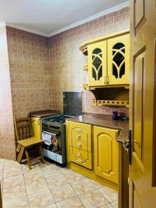 Virtuve vai virtuves zona naktsmītnē Beautiful 3 Bedroom Apartment-Delta Sharm- Sharm El Sheikh