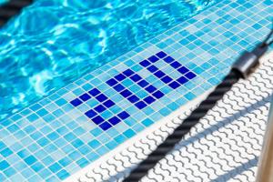 a close up of a swimming pool at Best Western Hotel La Solara in Sorrento