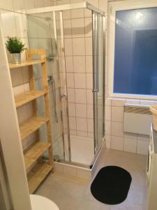 Koupelna v ubytování Haus Burgstadt Ferienwohnungen Monteurwohnungen