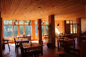 Restaurace v ubytování Om Amriti