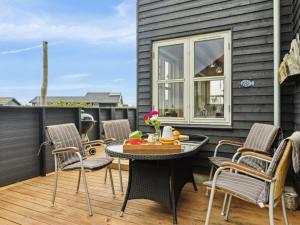 Balkón nebo terasa v ubytování Holiday Home Benni - 75m to the inlet by Interhome