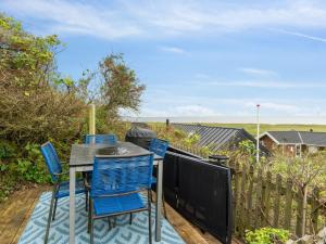 Balkón nebo terasa v ubytování Holiday Home Benni - 75m to the inlet by Interhome