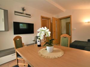 TV a/nebo společenská místnost v ubytování Apartment Franz by Interhome