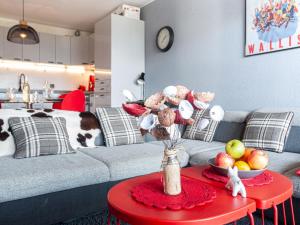 Area soggiorno di Apartment Victoria 1 D2 by Interhome
