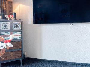 TV o dispositivi per l'intrattenimento presso Apartment Victoria 1 D2 by Interhome