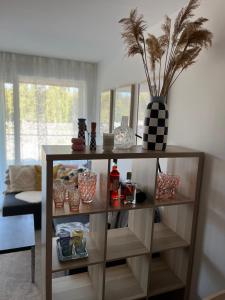 Posezení v ubytování HelloBalaton Apartman