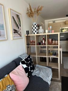 Kuchyň nebo kuchyňský kout v ubytování HelloBalaton Apartman