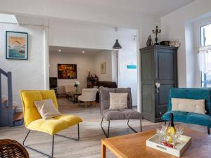 Khu vực ghế ngồi tại Holiday Home Le Bain du Papillon by Interhome