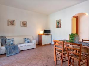 A television and/or entertainment centre at Apartment L'Oasi Bilo A1 by Interhome