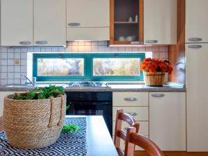 A kitchen or kitchenette at Apartment L'Oasi Bilo A1 by Interhome