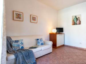 A television and/or entertainment centre at Apartment L'Oasi Bilo A1 by Interhome